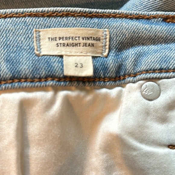 Madewell The Perfect Vintage Straight Jean - Picture 5 of 6